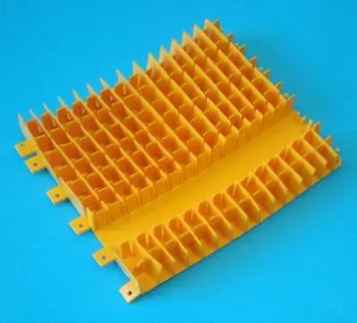 Brosse PVC jaune (anneau mousse 6101611 vendu séparément) pour Dolphin SWASH TC/Nauty/Pullit E70 E90