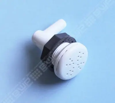 Buse d'air Storm Blanche - connexion Ø10 mm grille Ø38 mm