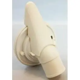 Buse de refoulement coudee Blanche AR100