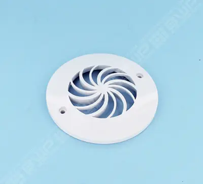 Cache turbine Blanc