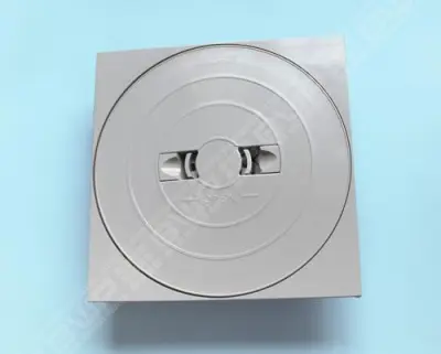 Cadre carré + couvercle de skimmer 17,5L - Couleur Gris Clair