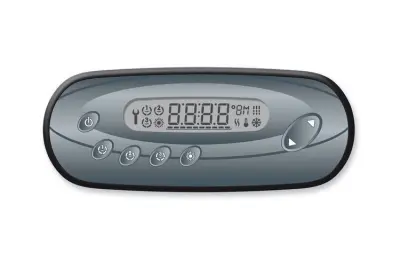 Clavier de commande avec autocollant IN.K450