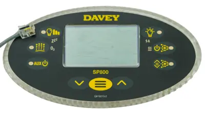 Clavier de commande oval Spa Power SP800 et SP1200