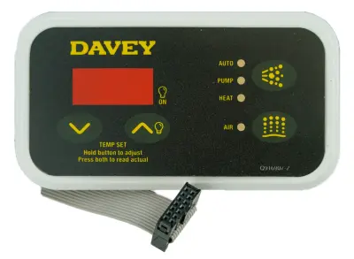 Clavier de commande rectangulaire Spa Power SP400, SP500 et SP601