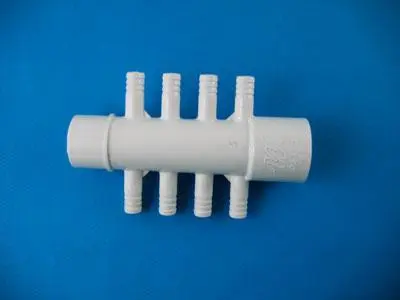 Collecteur d'air (Manifold) 1" X 1" M/F 8 sortie 3/8 " cannellée