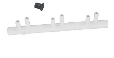 Collecteur (Manifold) 2/4/6 Ø3/4" (19mm) 6 sorties 3/8" (9,5mm) avec bouchon