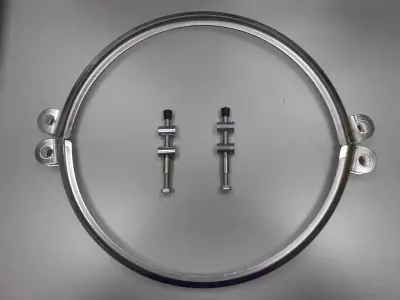 Collier de serrage + visserie pour Net'N'Clean Ø63