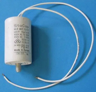 Condensateur 10µF Hanning/ATB 0,33 CV - 57x35 mm