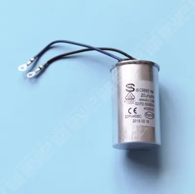 Condensateur 20µF - 0,75 à 1,5 CV - 75x44 mm