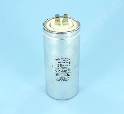 Condensateur compresseur alu 55 µF (OPTIPAC 3)