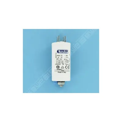 Condensateur MKA 12µF 450V 35X70 avec vis M8 et cosse Double