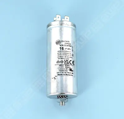 Condensateur ventilateur 16 µF norme IE2 à partir de 2014 (DF410 et DF412)