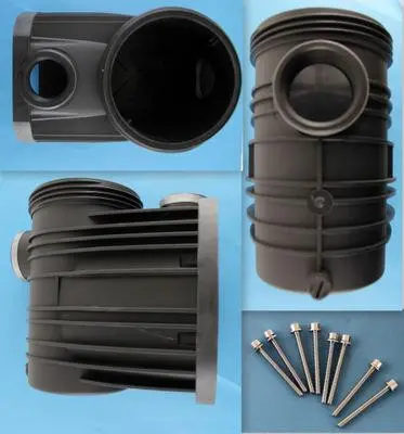 Corps de pompe noir + vis pour PPE Bettar, Badu Top