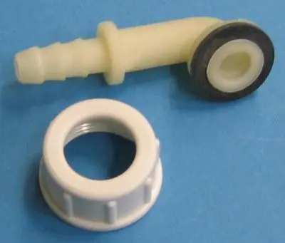 Coude nylon + écrou