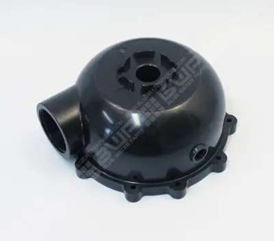 Couvercle de vanne 2" rond (Noir)