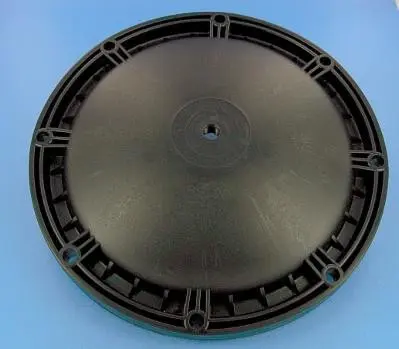 Couvercle FILTRE SAB Noir - 8 Trous - Ø290ext / 230int