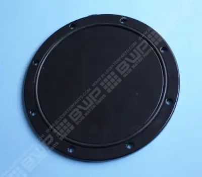 Couvercle inférieur acier noir Ø280 mm pour FSAB Ø960