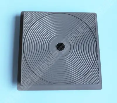 Couvercle SK Standard rond + cadre carré - ANTHRACITE