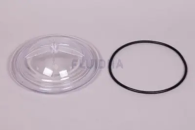 Couvercle transparent Ø173 mm + joint
