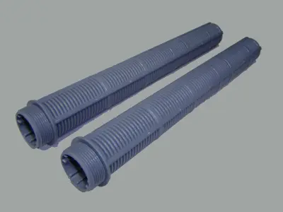 Crepine bras collecteur (x2) 1"1/2 360 mm