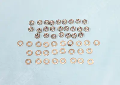Ecrous + rondelles de bride de couvercle SMG