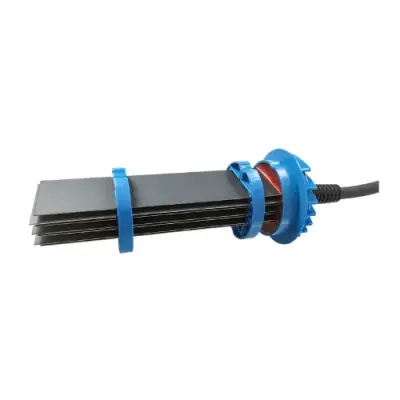Electrode autonettoyante 7 plaques 190x49mm originale Akeron 120, Calycia