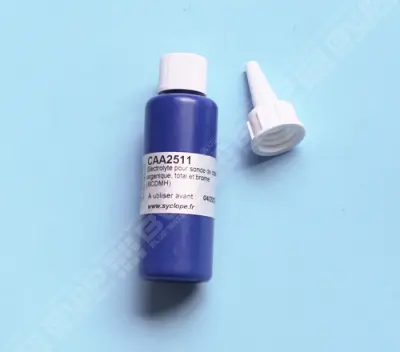 Electrolyte pour sonde de chlore