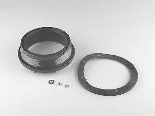 Embase de couvercle FILTRE SAB Acier Inox (Joint + écrou + vis)