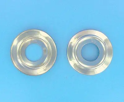 Enjoliveurs (2 unités) Ø43/110 mm AISI 316 pour échelle STD, Mixte, droite, Handicapé, asymétrique