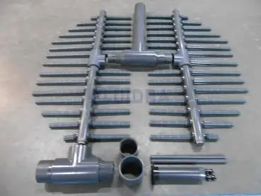 Ensemble collecteur + crépines 1"1/2 pour FSAB Praga Ø2350-140