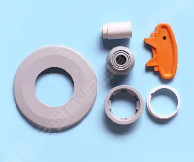 Ensemble rotule + siège + écrou + enjoliveur pour refoulement Multiflow - GRIS