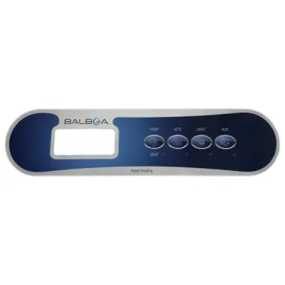 Façade autocollante TP400T (Temp, Jets, Light, Aux)