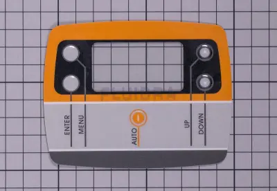 Façade panneau de commande