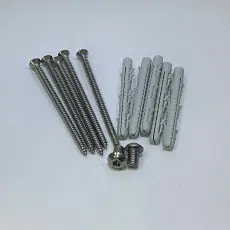 Fixation du porche de façade