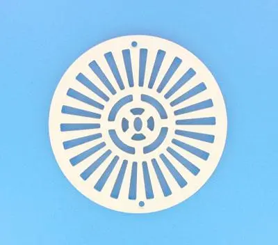 Grille 01467-0001 BDF Béton 2" + vis métriques 10 mm