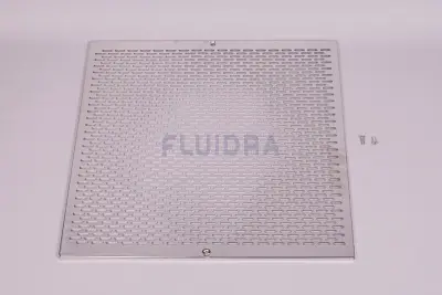 Grille 500x500 inox AISI-316