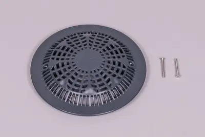 Grille anti-vortex BDF NORMA préfabriqué avec vis métriques - ANTHRACITE