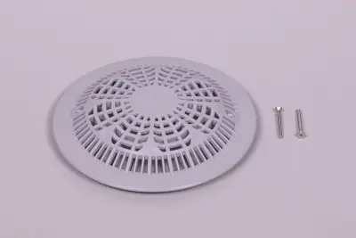 Grille anti-vortex BDF NORMA préfabriqué avec vis métriques - GRIS