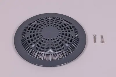 Grille anti-vortex plate BDF NORMA béton + vis - ANTHRACITE