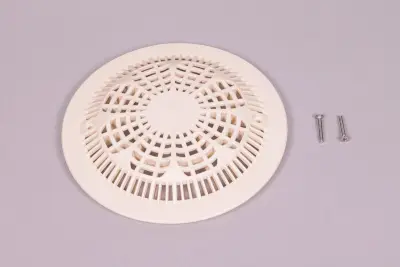Grille anti-vortex plate BDF NORMA béton + vis - SABLE