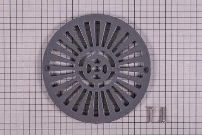 Grille BDF 2" Liner/Préfab AM + vis métriques 25 mm - ANTHRACITE