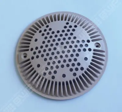 Grille BDF anti-vortex couleur Gris Clair SANS VIS
