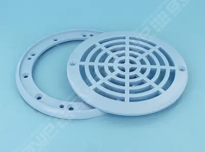 Grille + bride Bleue BDF Liner/Béton