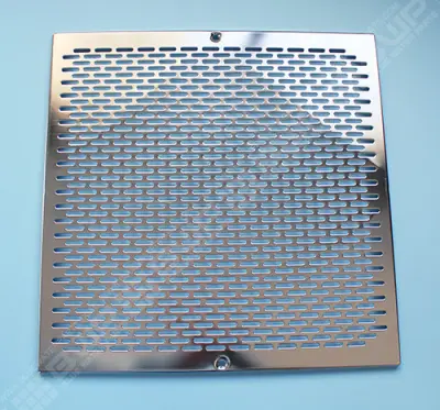 Grille carrée pour BDF 400x400 Inox AISI-316