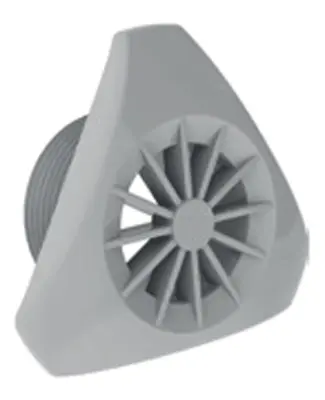 Grille de refoulement Design 1"1/2 - Gris