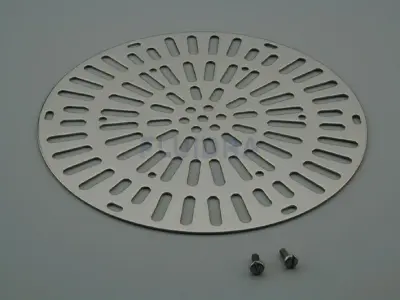 Grille inox 4"