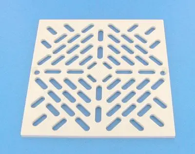 Grille (+ vis) BDF 2" Carrée - Liner/Béton