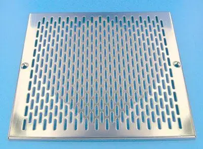 Grille (+ vis) BDF 300x300 - Inox Béton