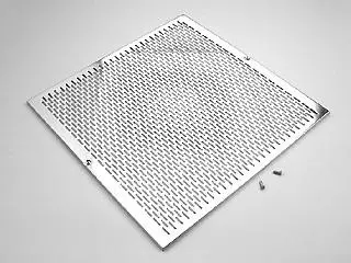 Grille (+ vis) BDF 500x500 - Inox Béton