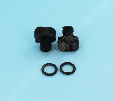 Kit bouchons de vidange + joints (x2)